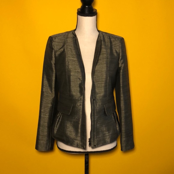 BURBERRY Army-inspired metallic vintage blazer - Picture 3 of 10